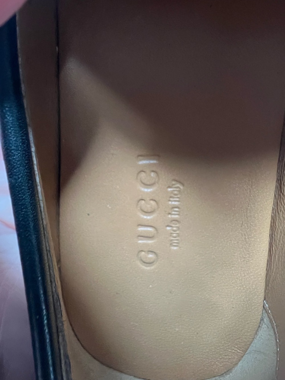 Gucci Black Leather Horsebit Loafers with Gold Hardware - Picture 5 of 14